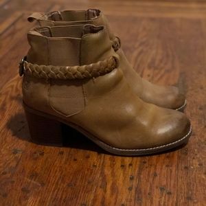 Sperry Shackle Leather Booties - Brown